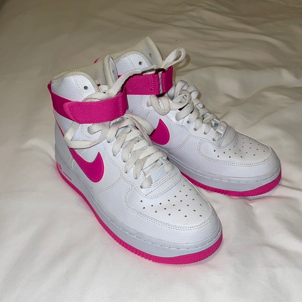 Barley worn Nikes